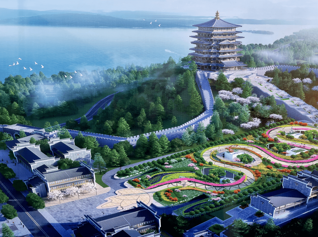 大手笔!湖口将要开发建设这些旅游项目,效果图看这里!_九江_钟山_文化